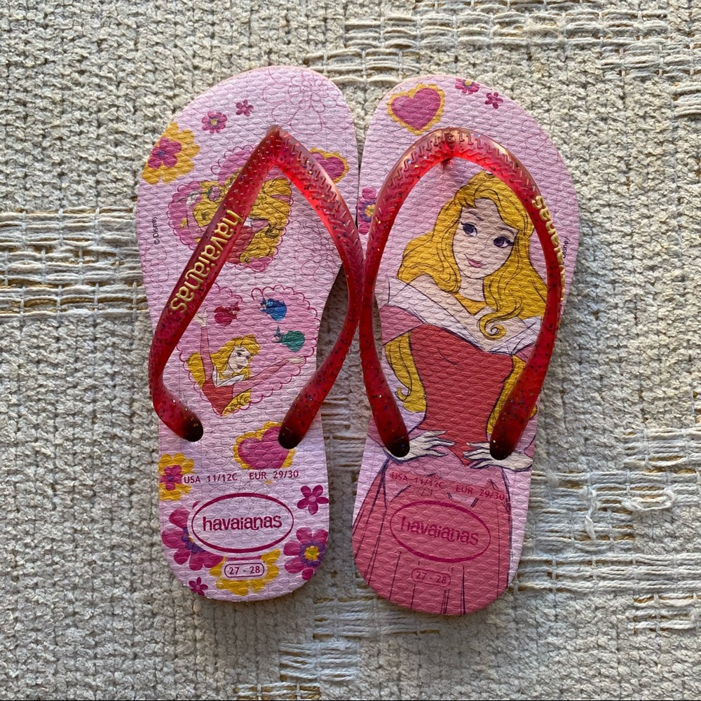 Havaiana’s Sleeping Beauty Flip Flops
